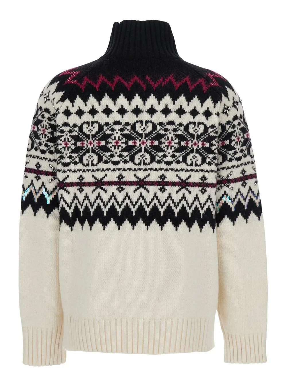 Fair Isle Turtleneck Sweater