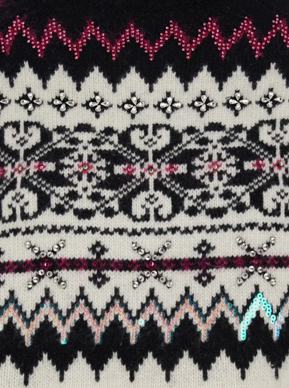 Fair Isle Turtleneck Sweater