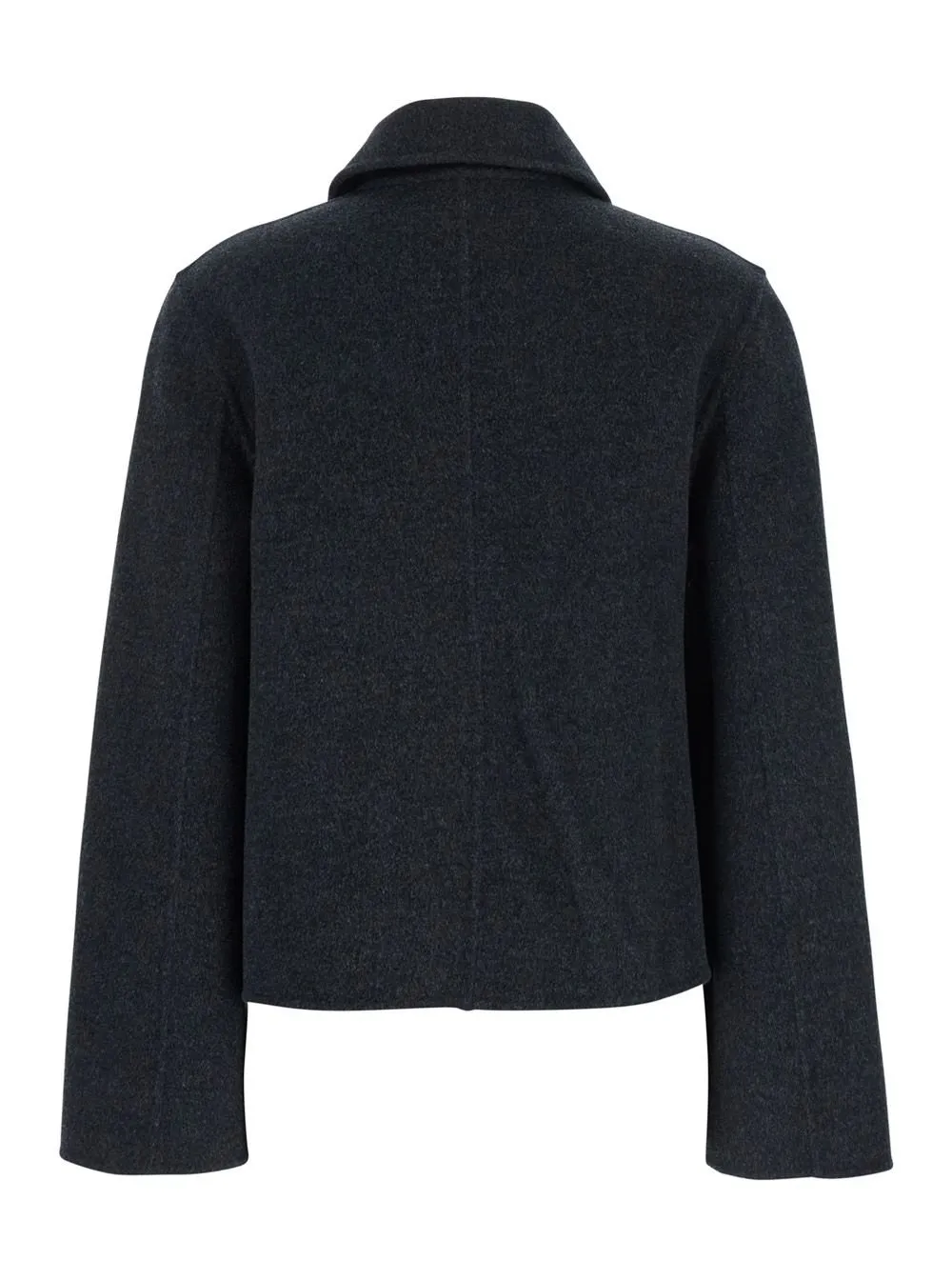 Double-Breasted Cropped Jacket