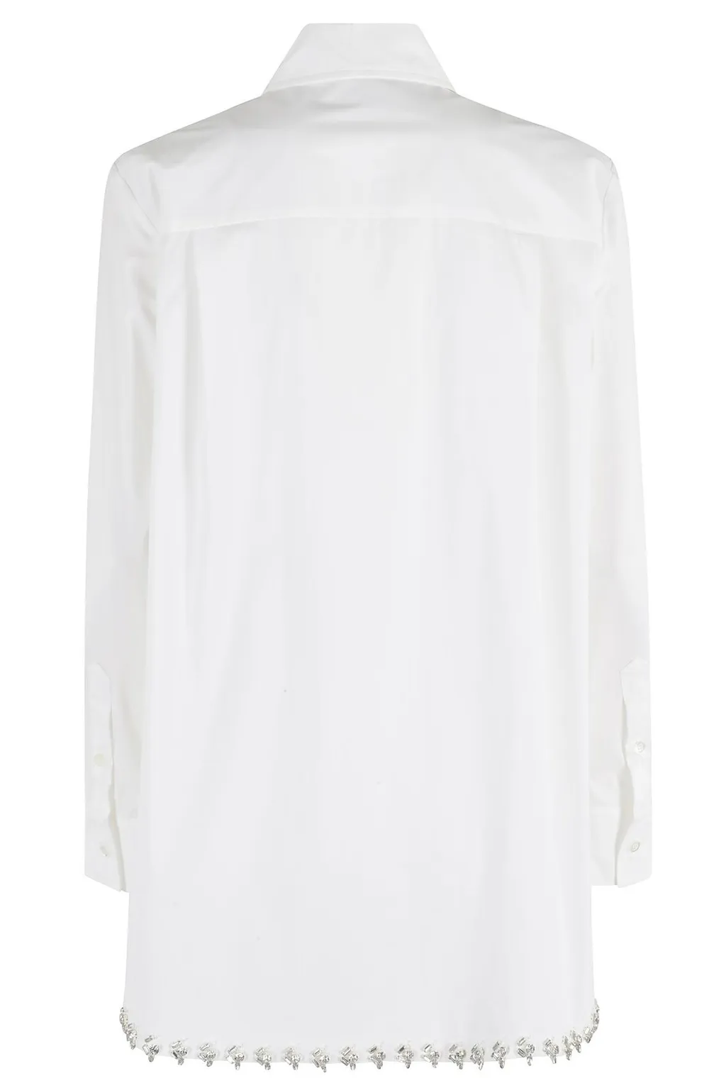 Shirt With Embellished Hem