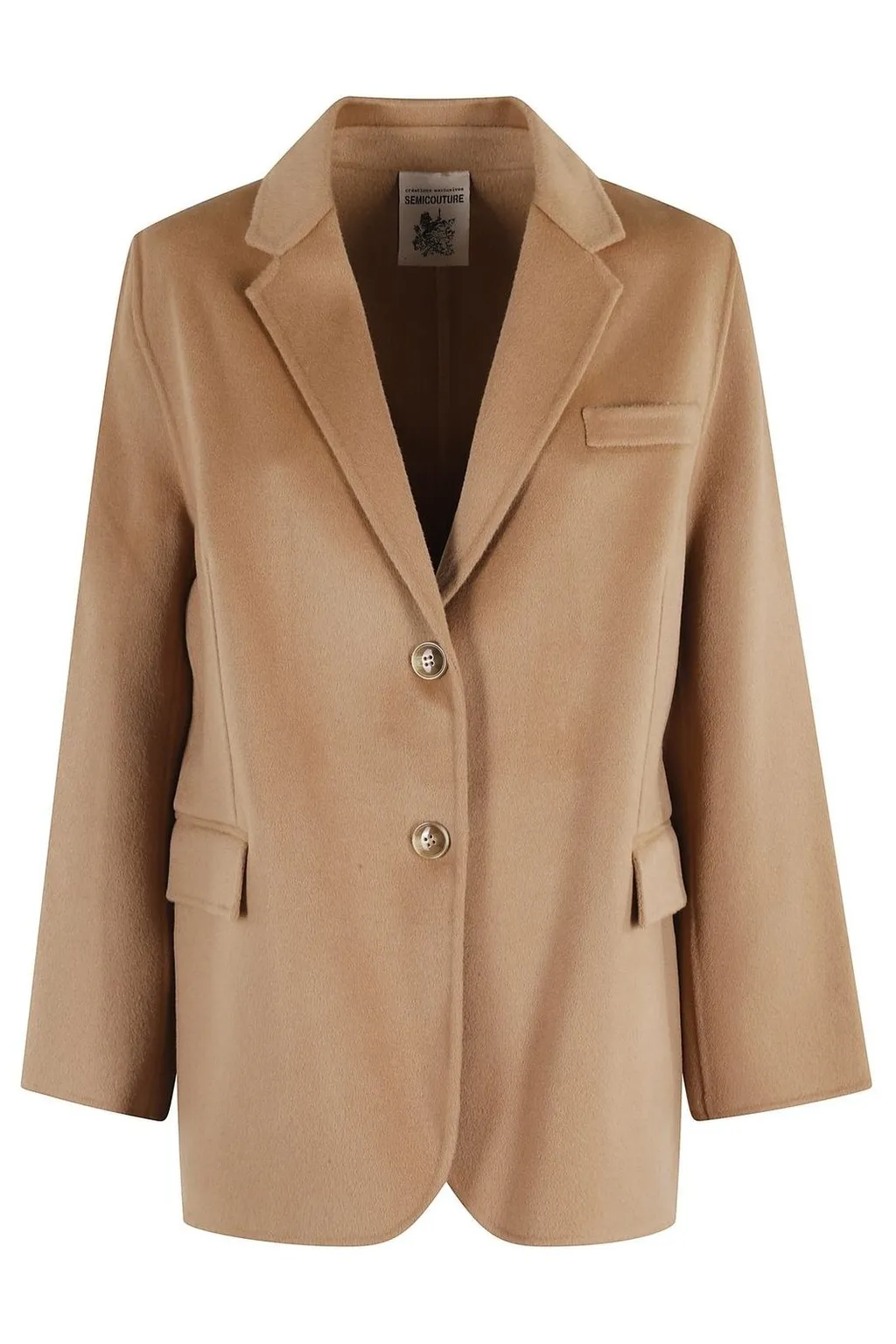 Wool-Blend Blazer