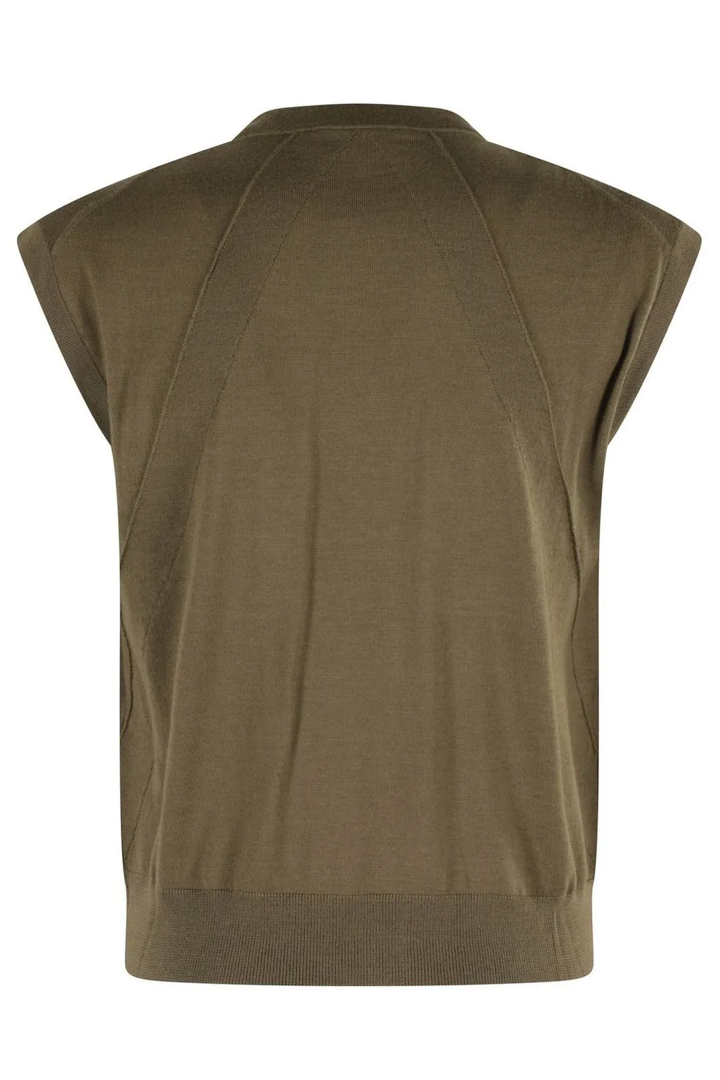 Sleeveless Button-Up Vest