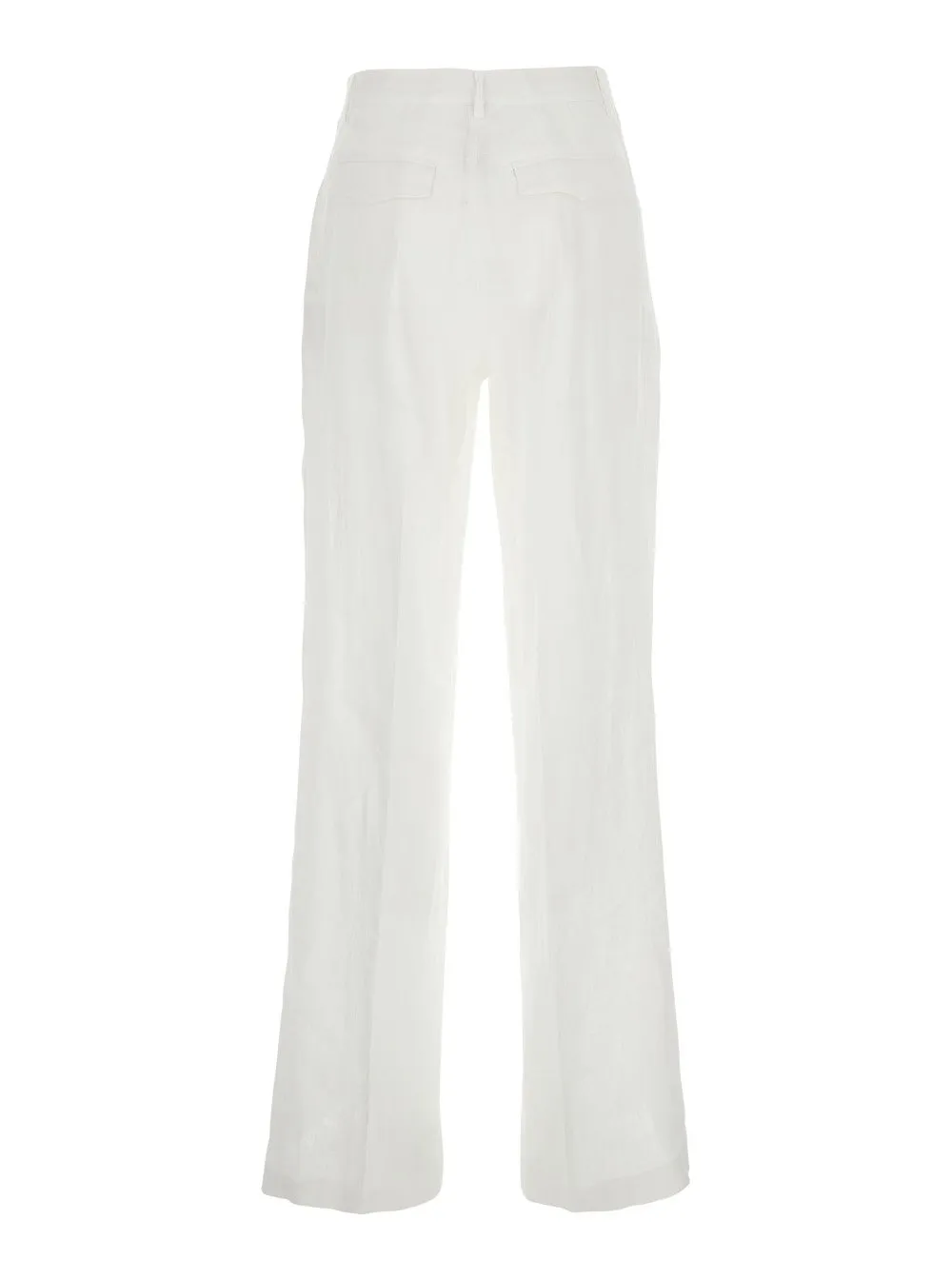 High-Waisted Wide-Leg Trousers