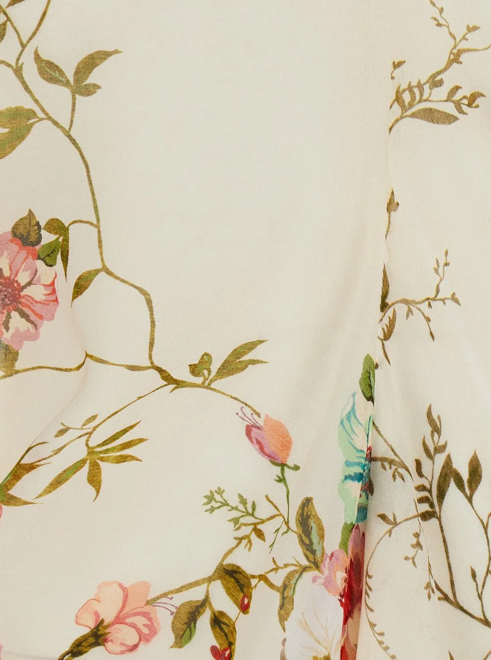 Printed Silk Blouse