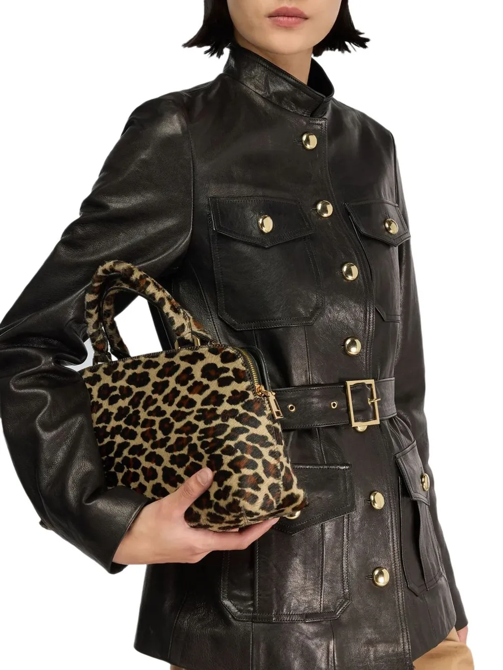 Leather Safari Jacket