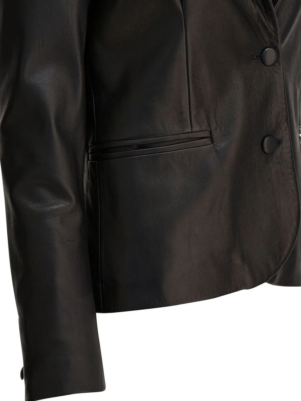 Leather Blazer
