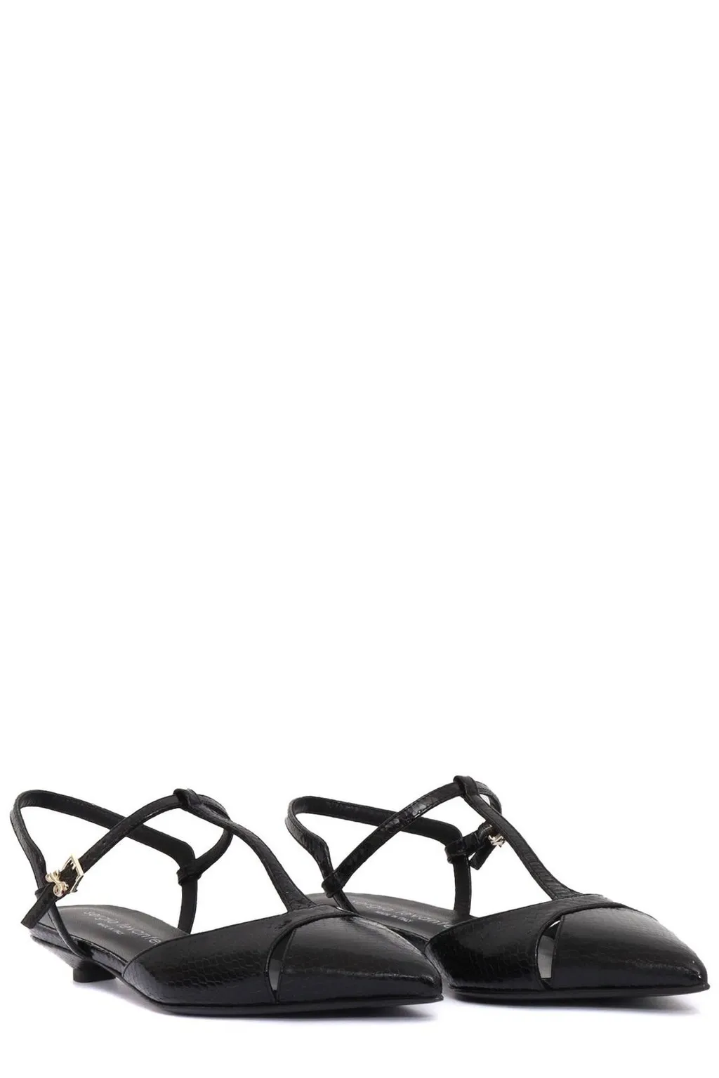 Pointed Toe Slingback Flats