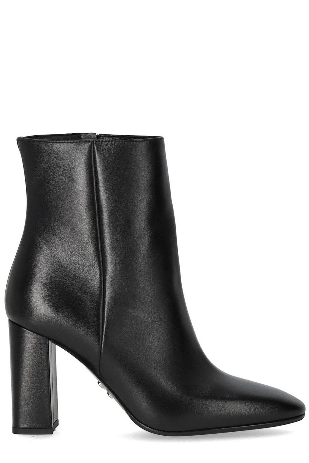 Pointed Toe Block Heel Ankle Boots