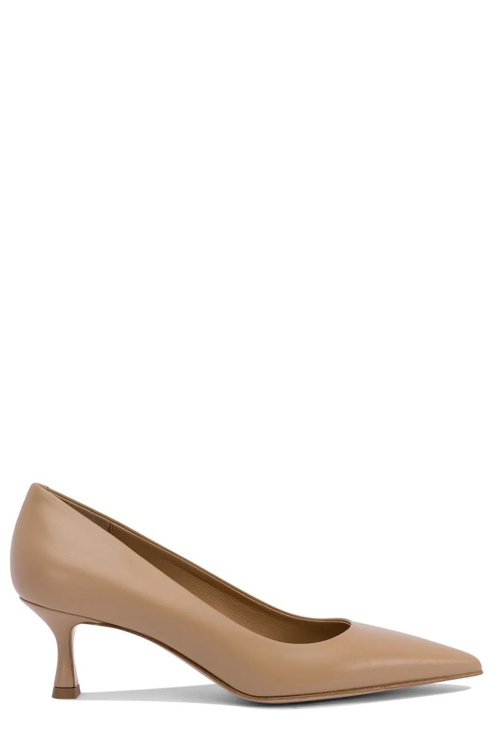 Pointed Toe Kitten Heel Pumps
