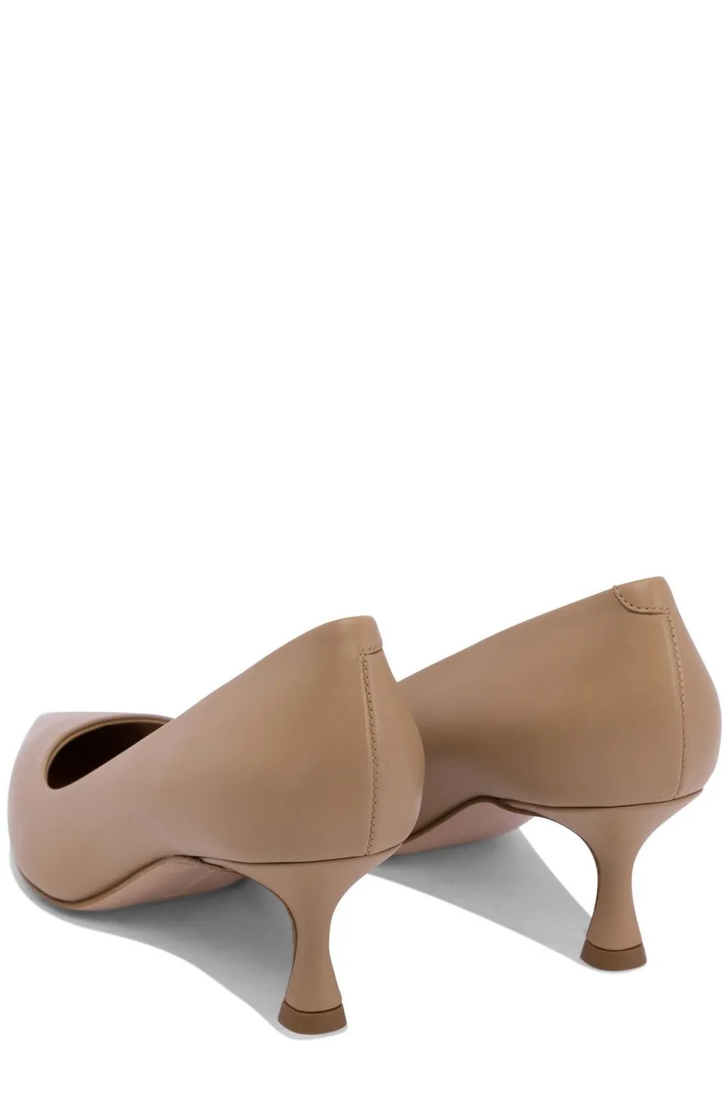 Pointed Toe Kitten Heel Pumps