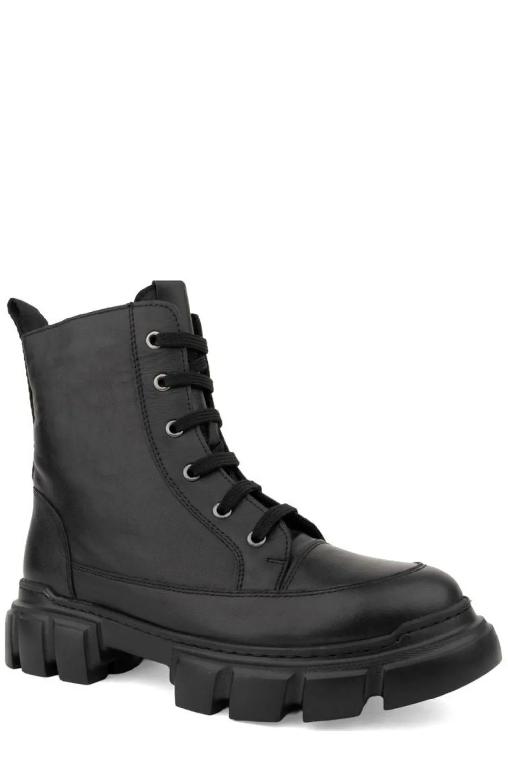 Lace-Up Boots