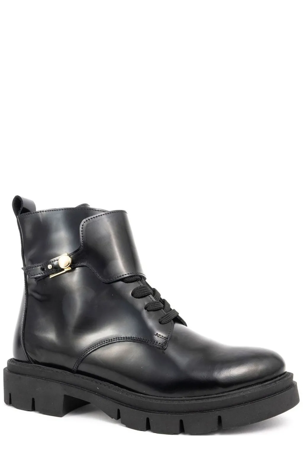 Lace-Up Ankle Boots