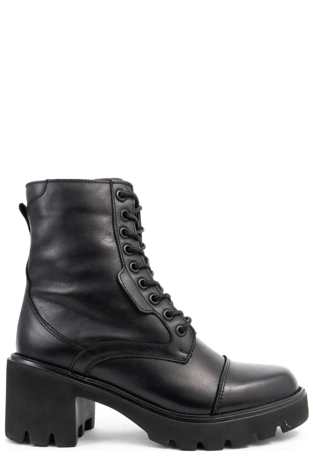 Lace-Up Platform Boots