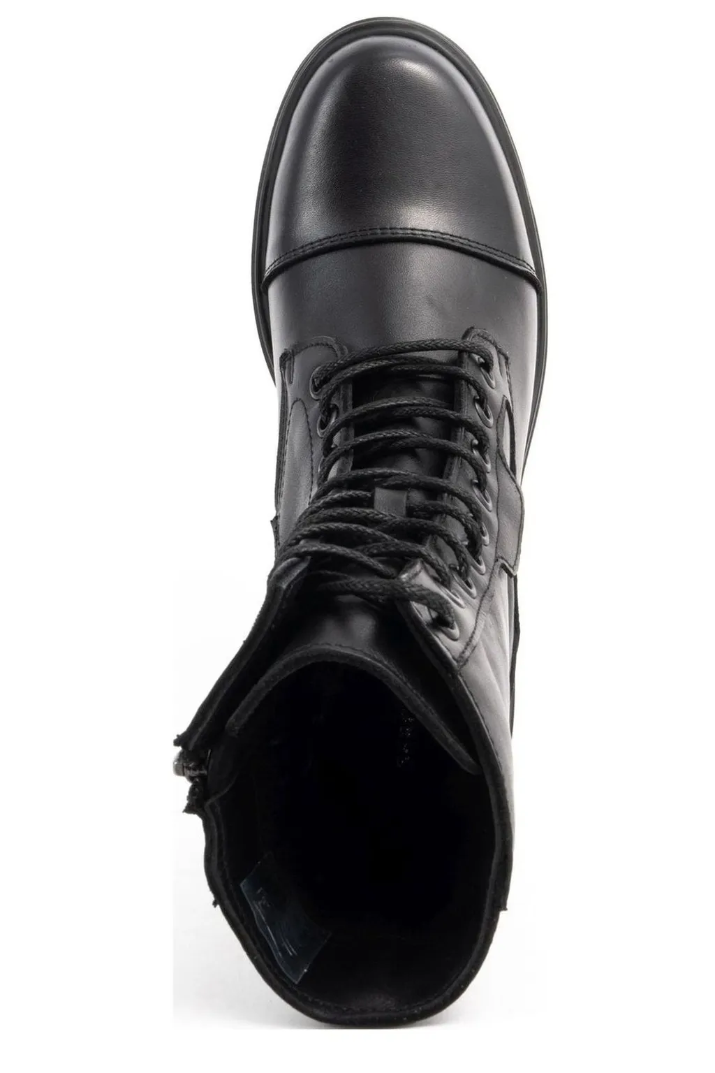 Lace-Up Platform Boots