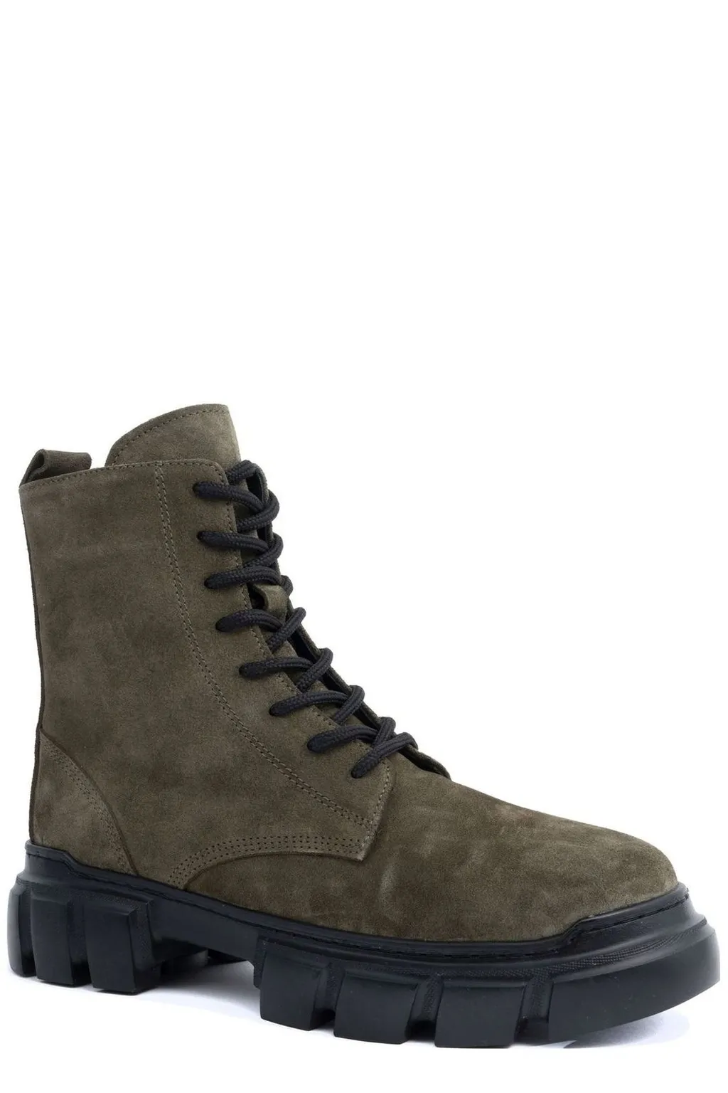 Lace-Up Boots