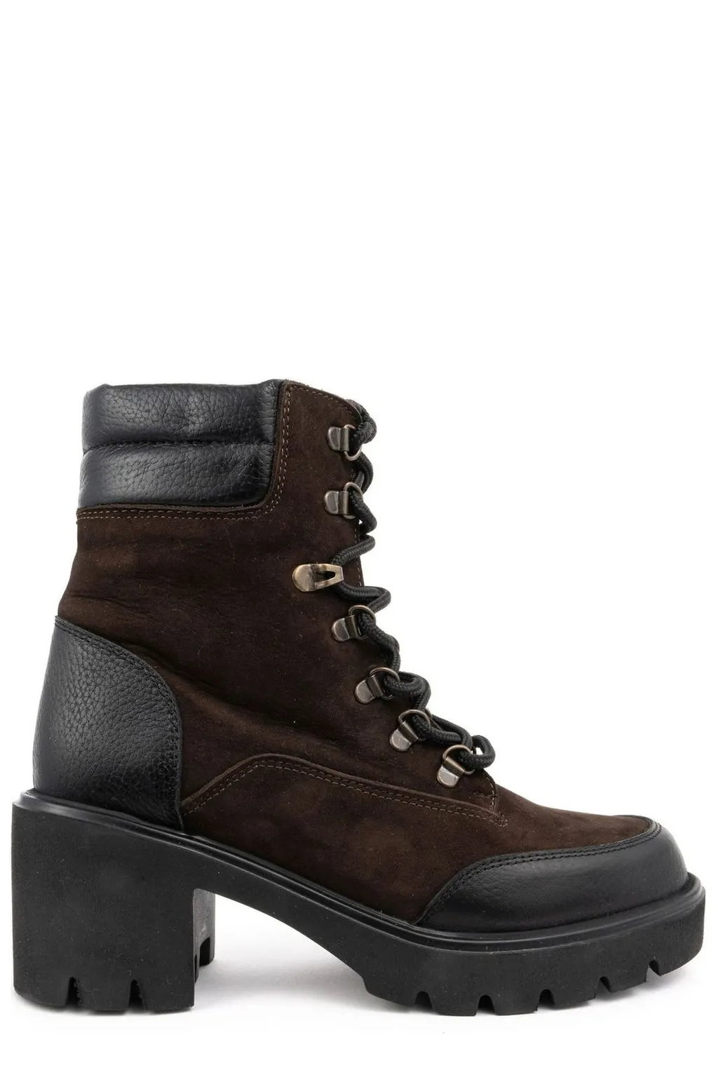 Lace-Up Platform Boots