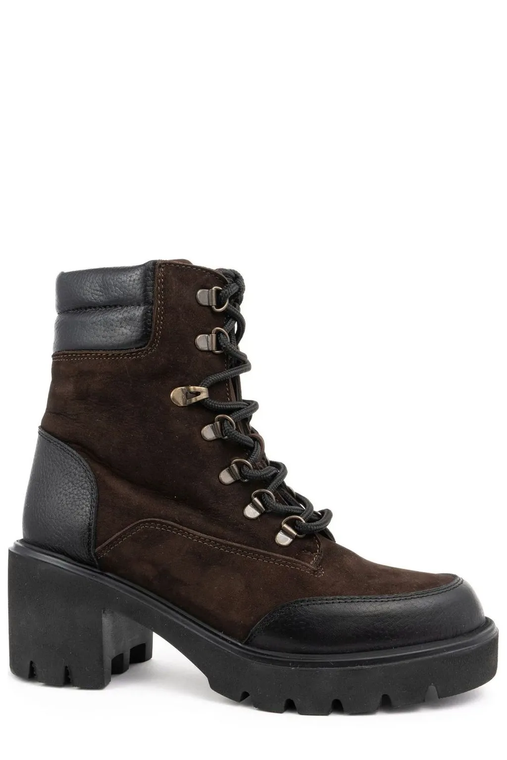 Lace-Up Platform Boots