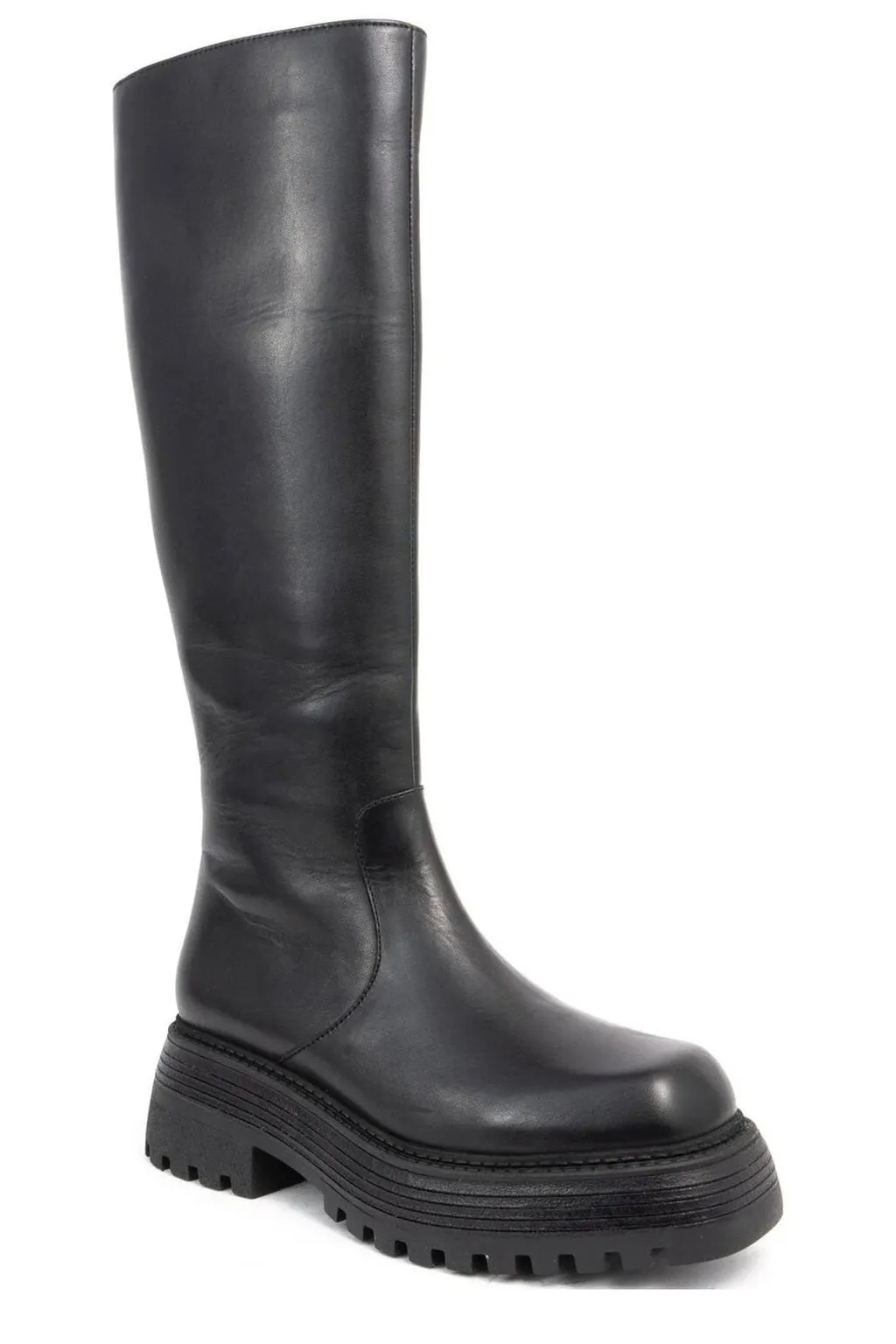 Platform Knee-High Boots