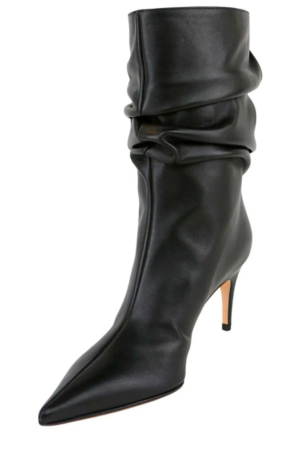 Slouchy Pointed Toe Boots
