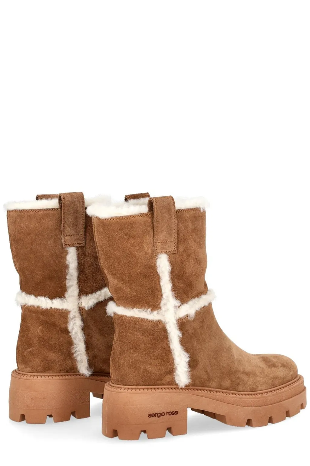 Shearling Trimmed Boots