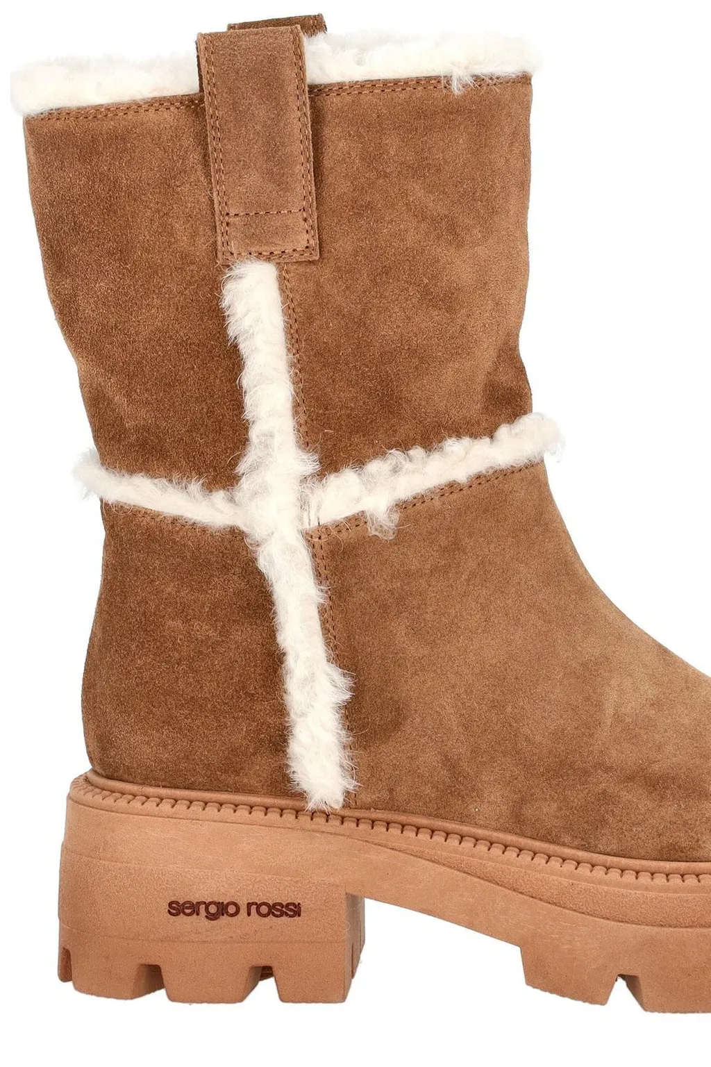 Shearling Trimmed Boots
