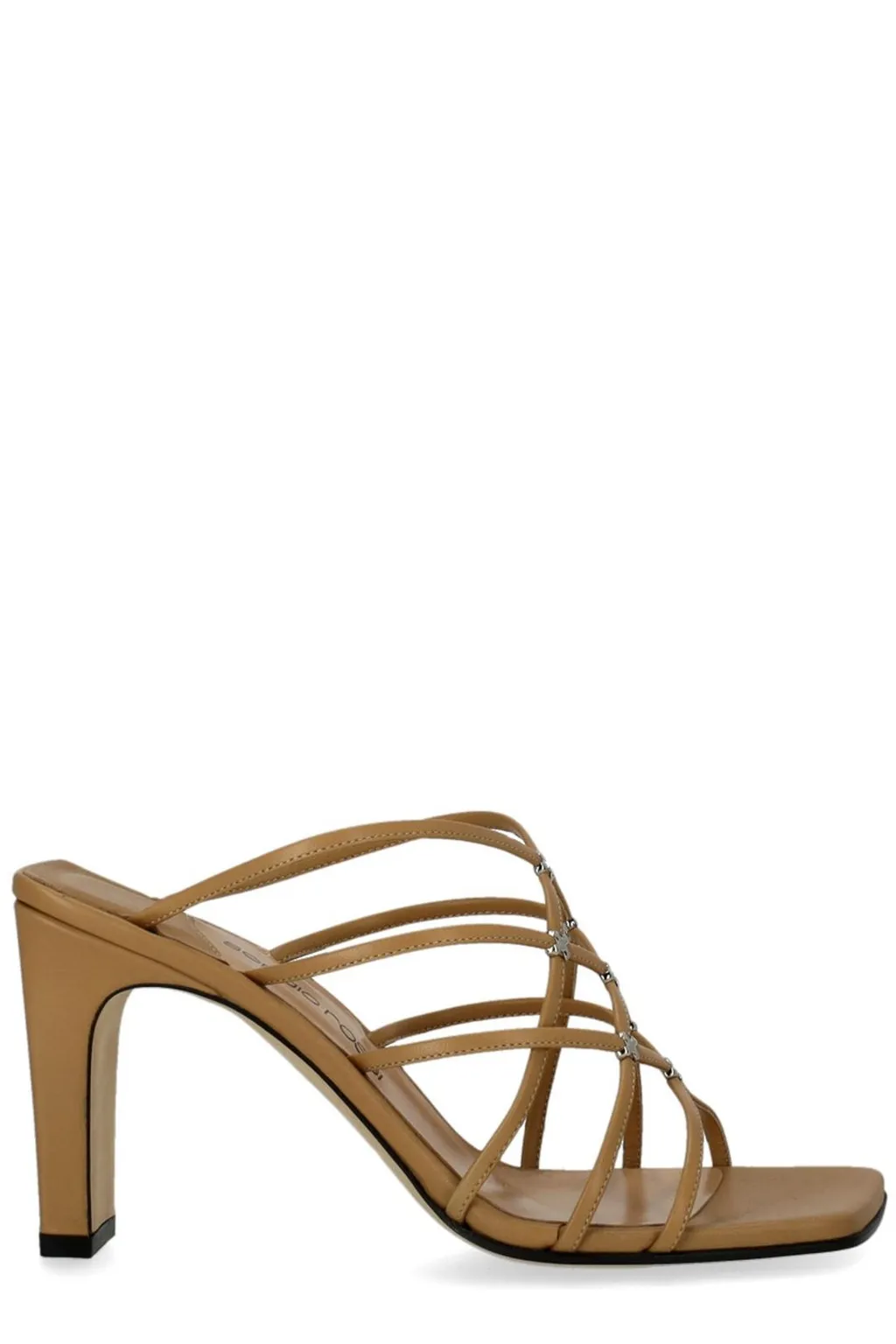 Strappy Heeled Mules