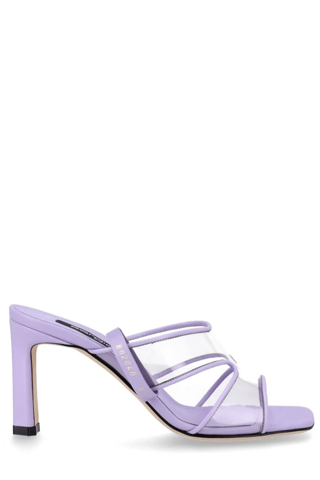 Mules With Transparent Straps
