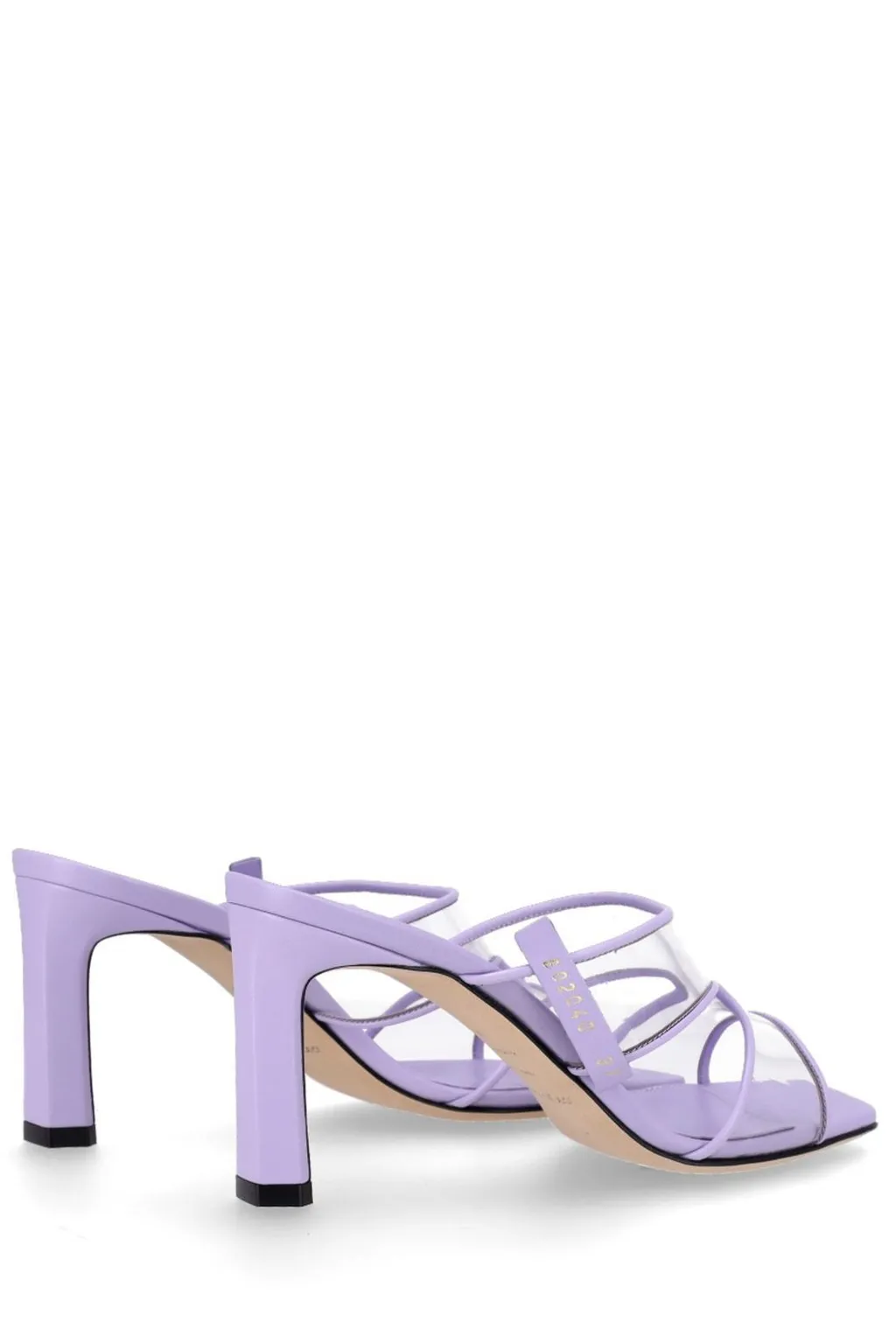Mules With Transparent Straps