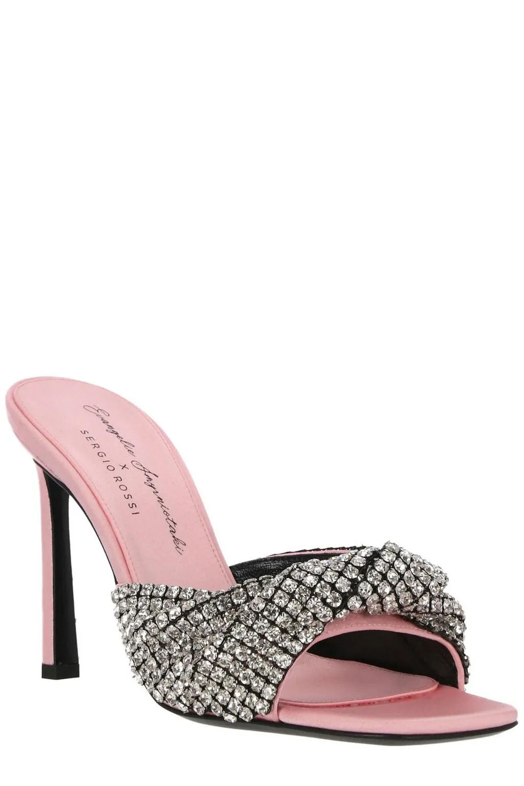 Mules With Crystal Bow