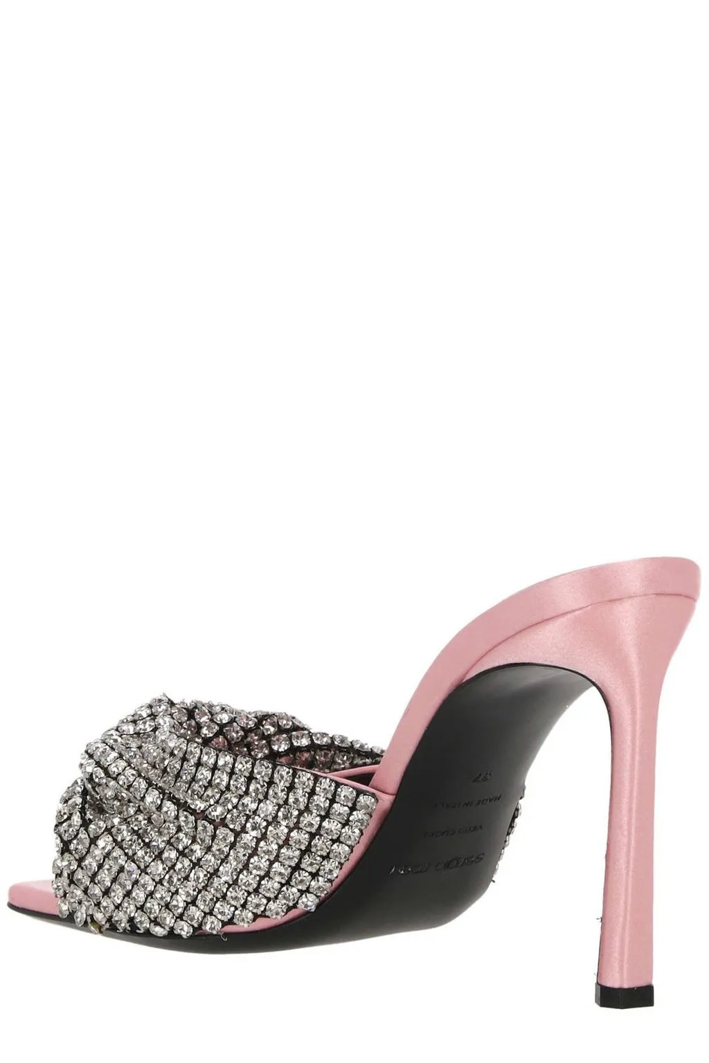 Mules With Crystal Bow