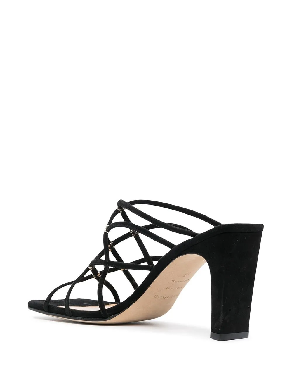 Strappy Heeled Mules