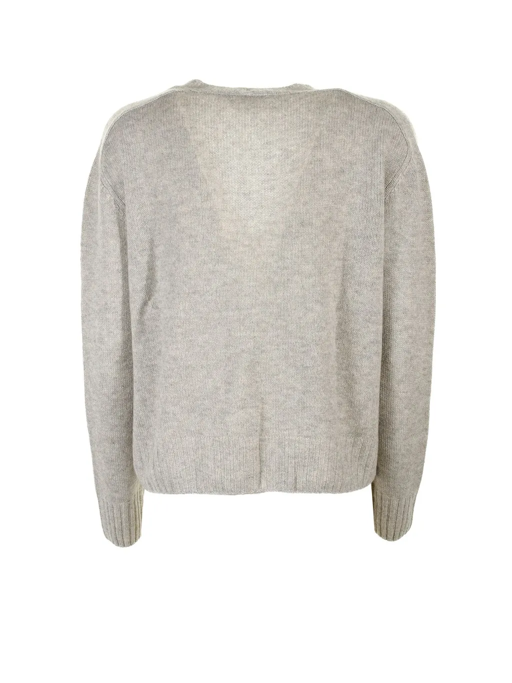 V-Neck Button-Up Cardigan