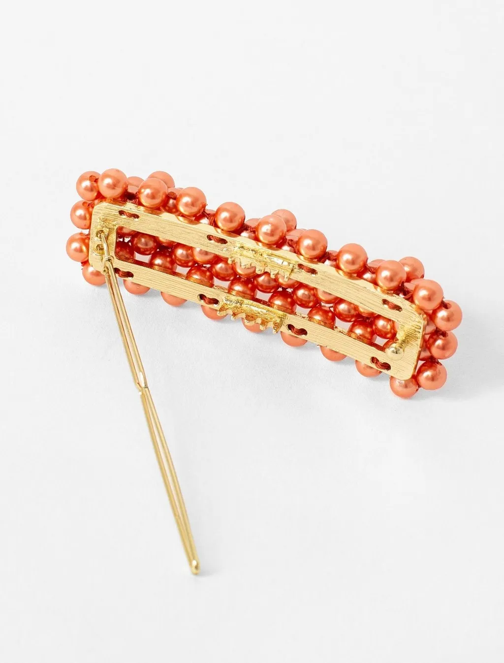 Beaded Barrette