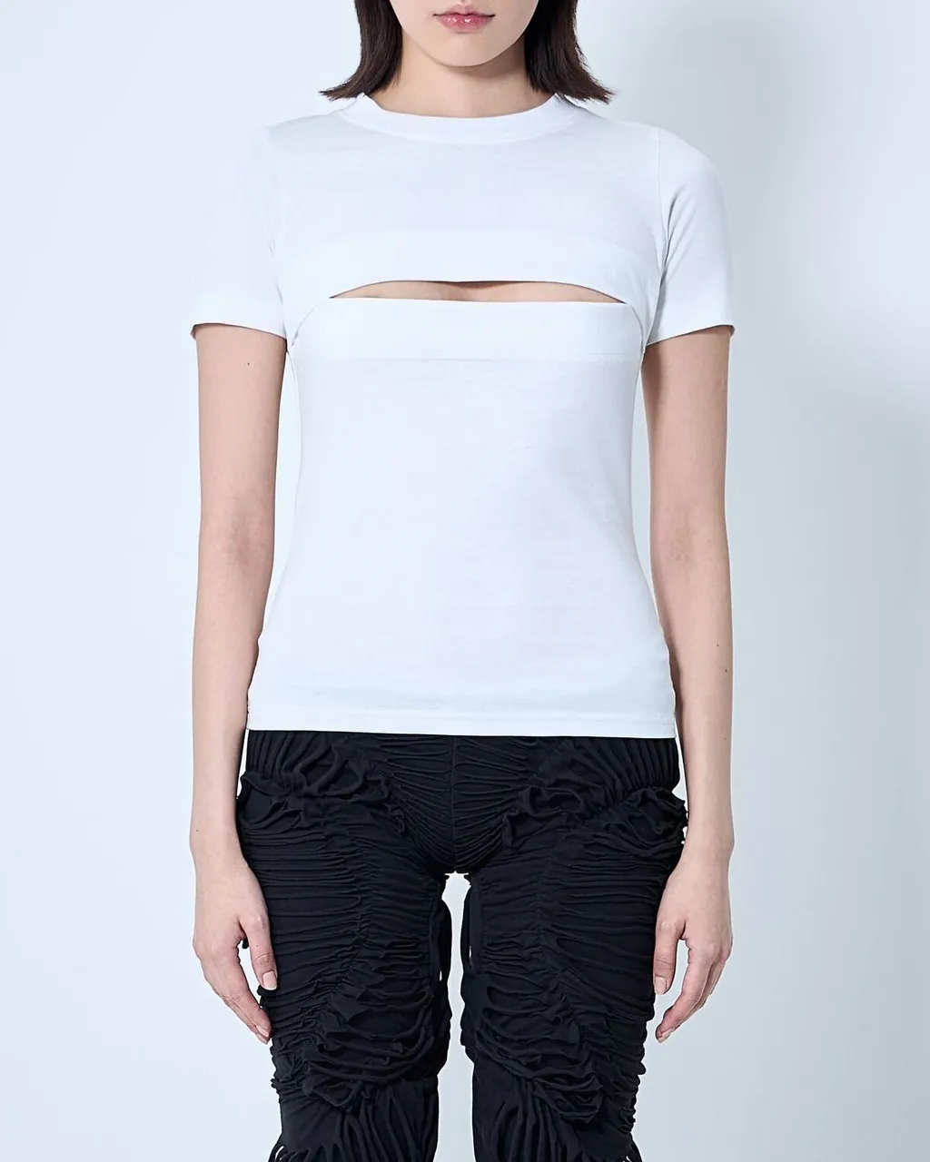 Long Sleeve Top With Cutout Back