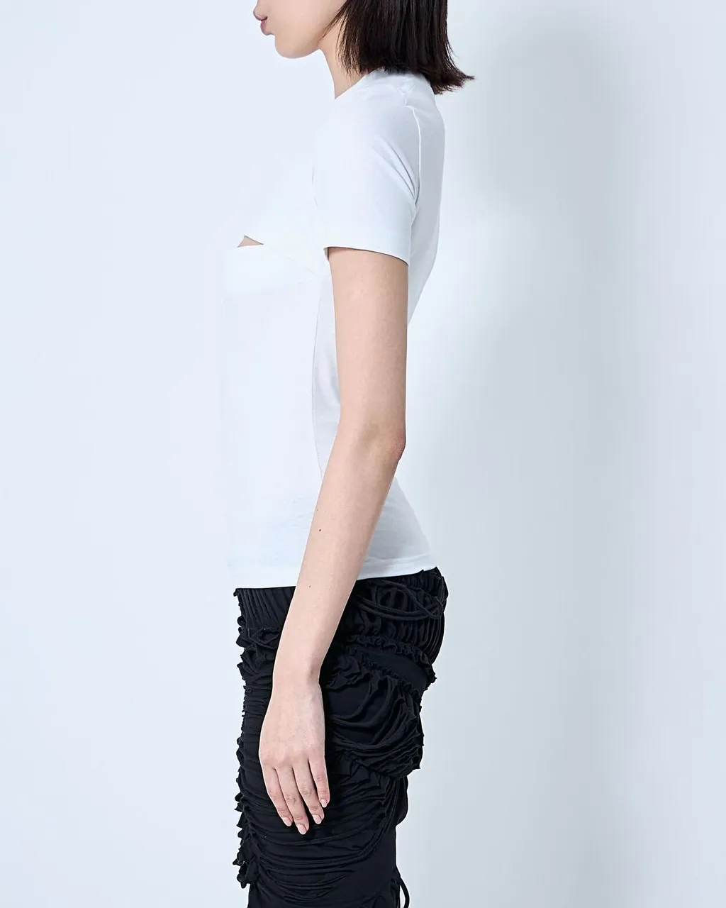 Long Sleeve Top With Cutout Back