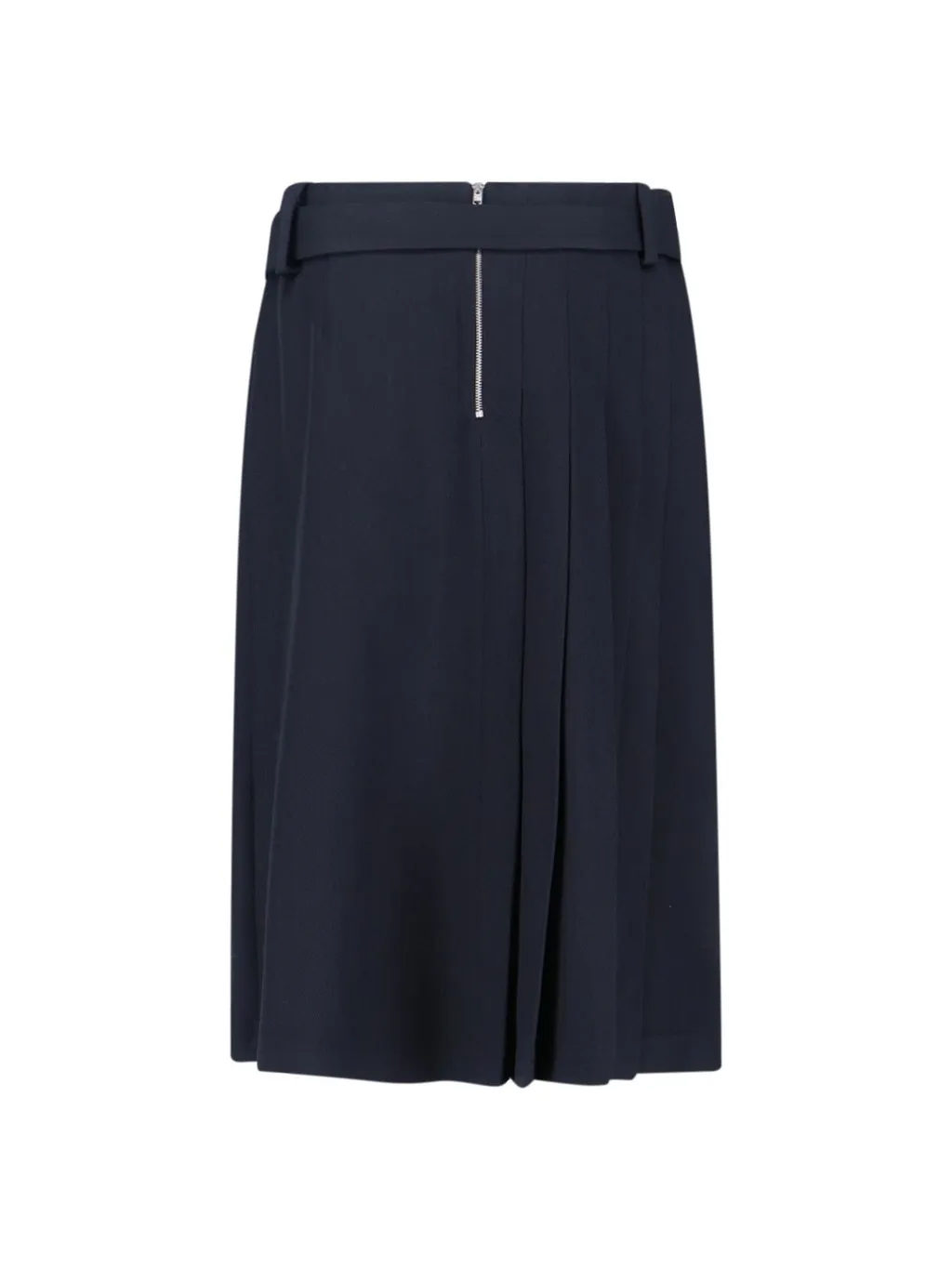 Pleated Midi Skirt