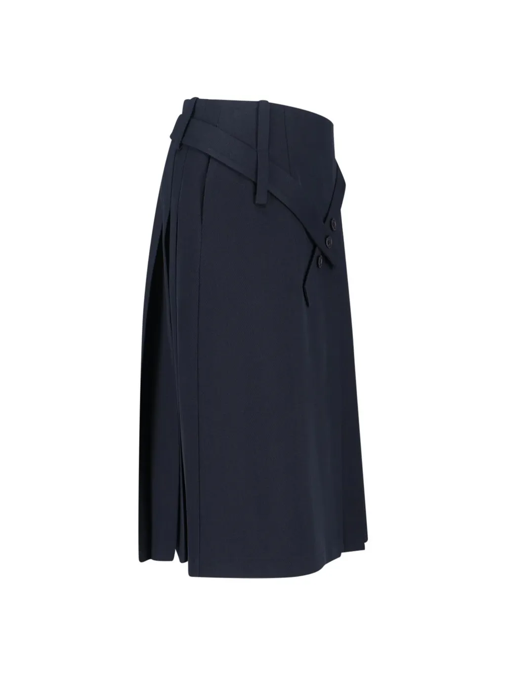 Pleated Midi Skirt