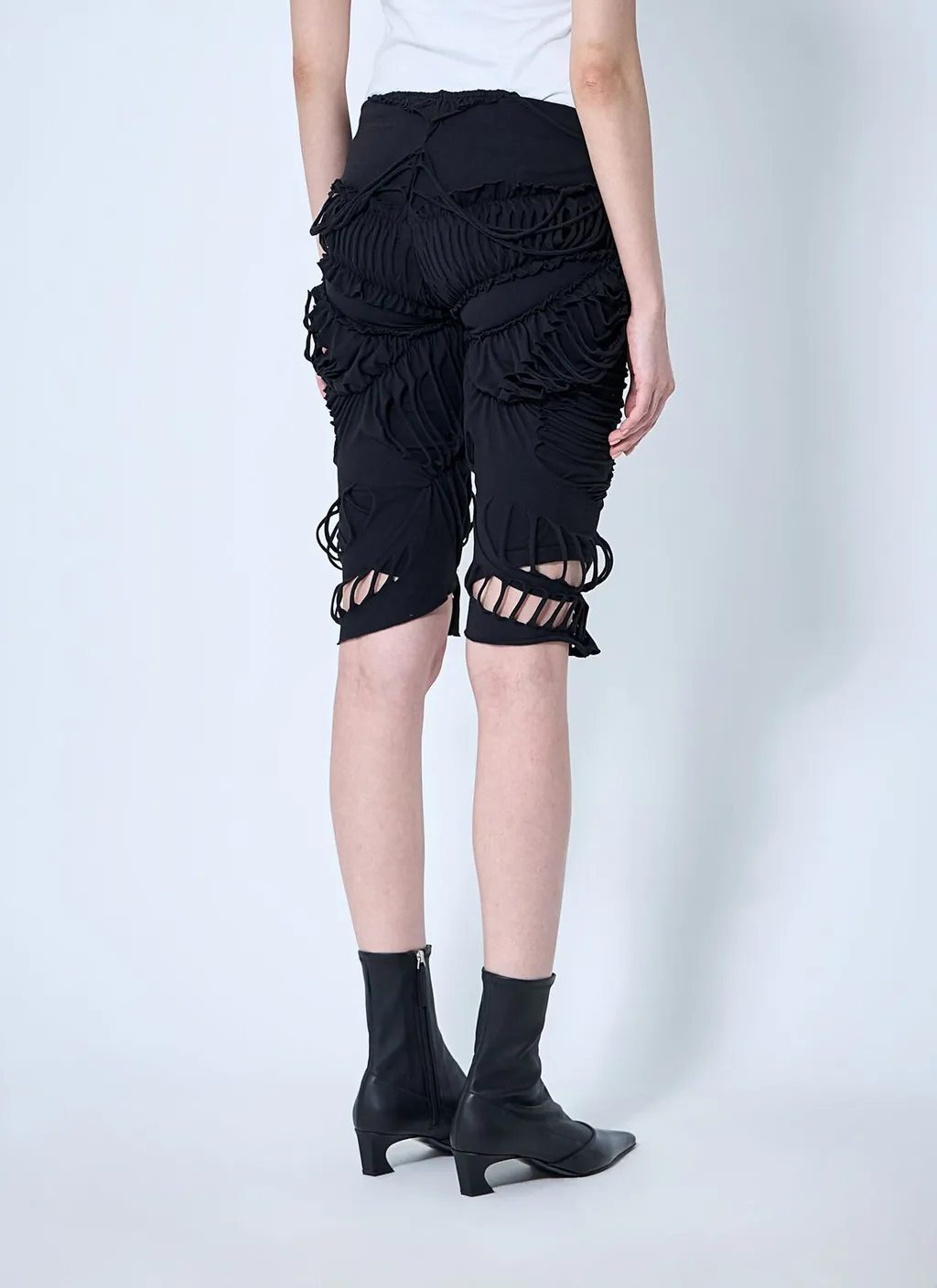 Distressed Cut-Out Leggings