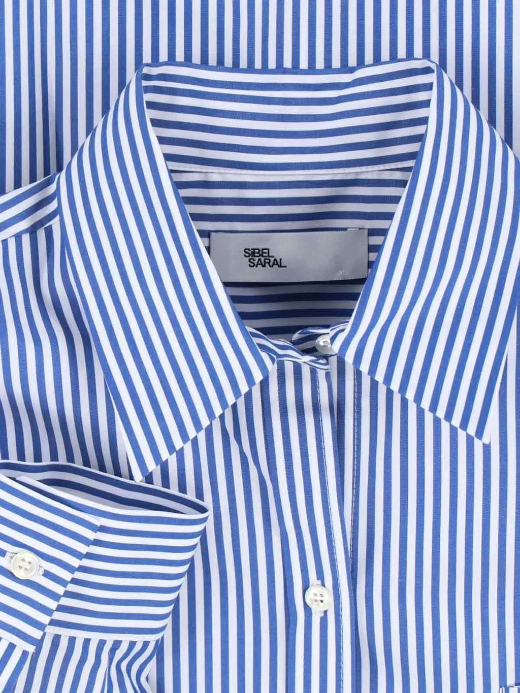 Striped Shirt With Print I'm Ny