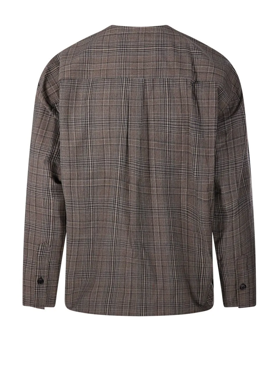 Plaid Belted Trousers