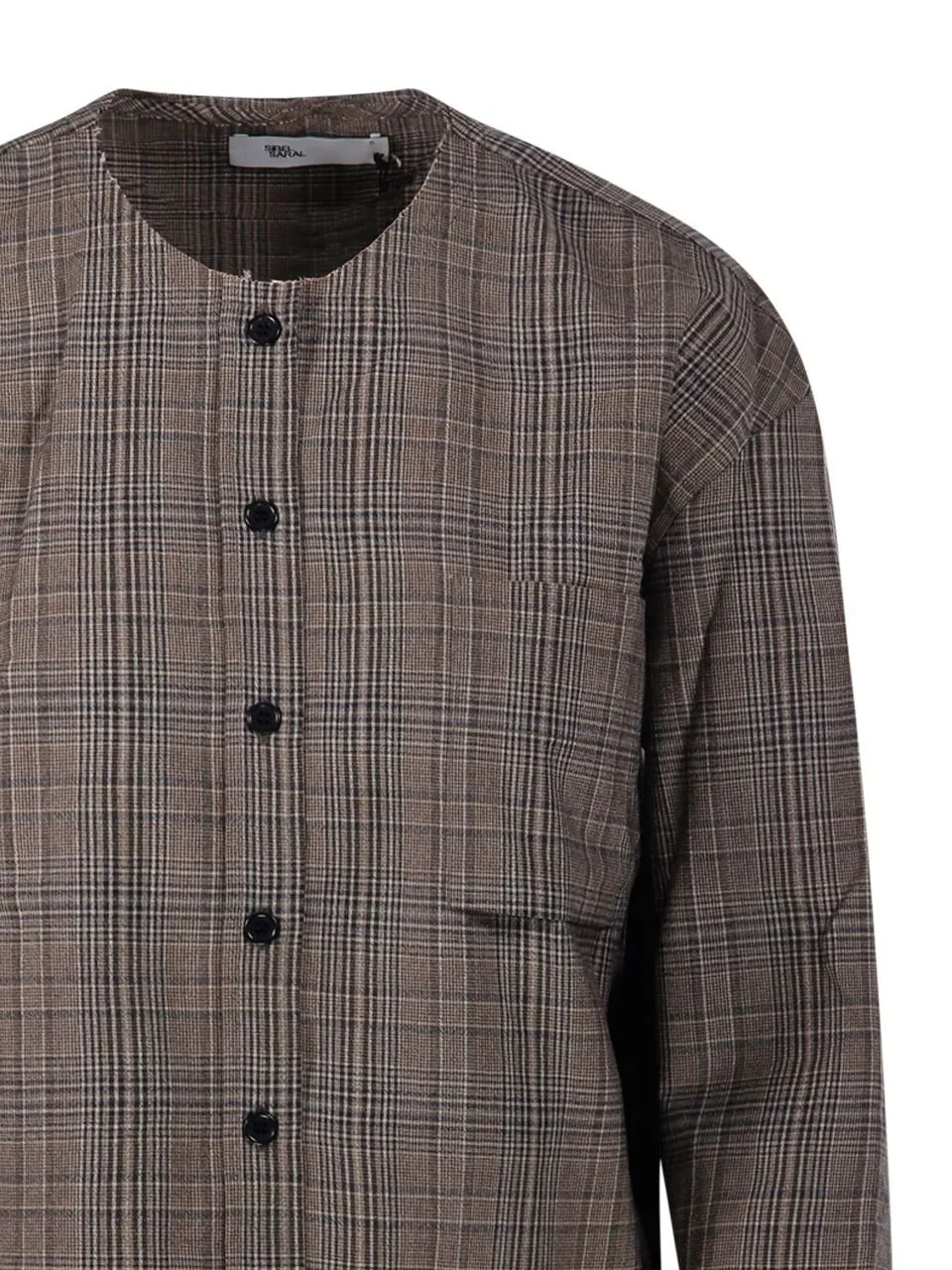 Plaid Belted Trousers