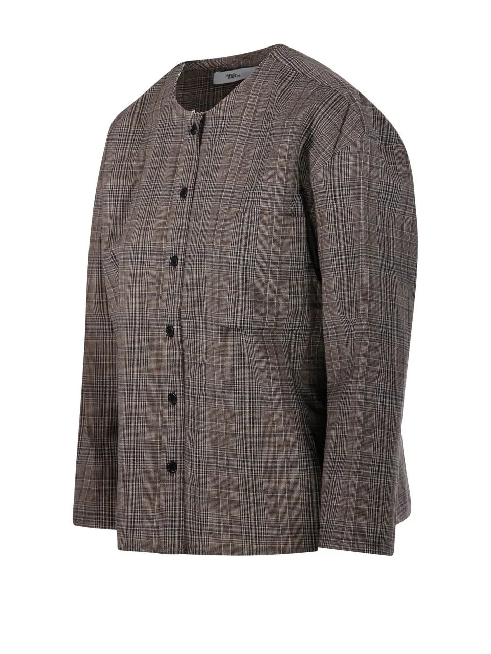 Plaid Belted Trousers