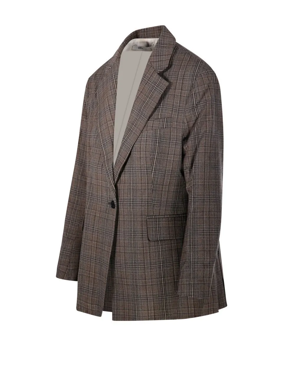 Checked Blazer