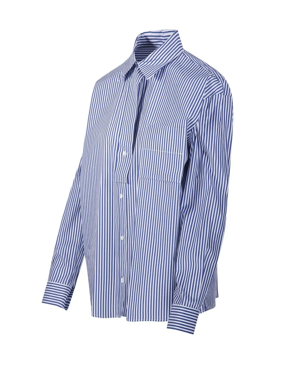 Striped Button-Down Shirt