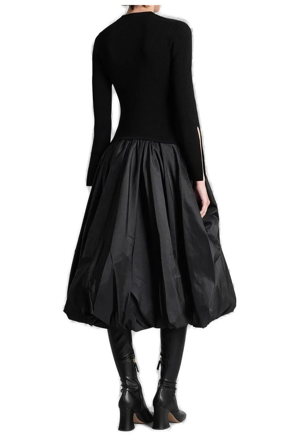 Balloon Hem Dress