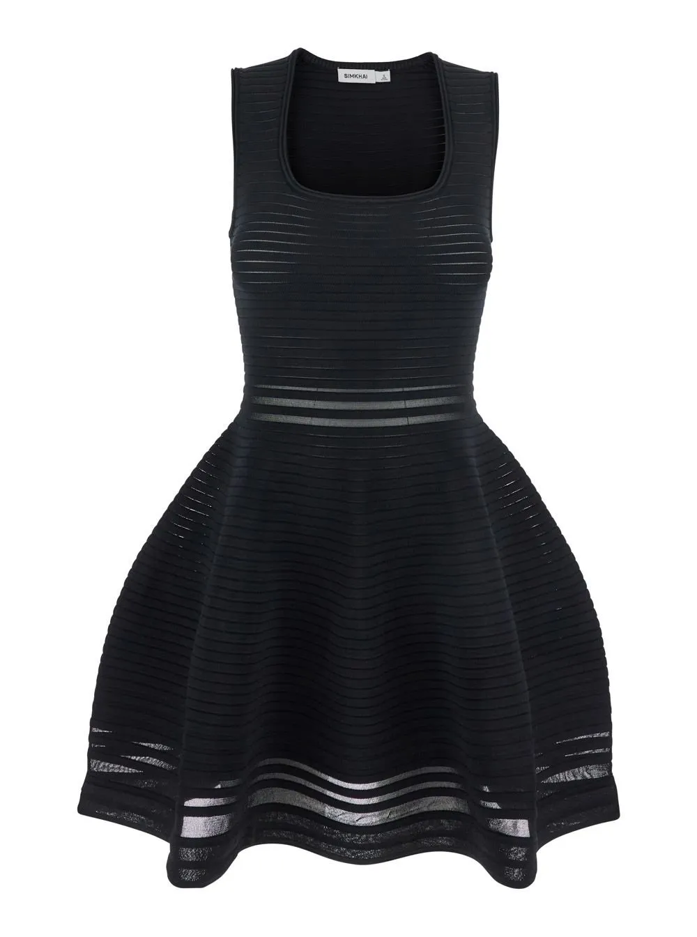 Sleeveless Fit And Flare Dress