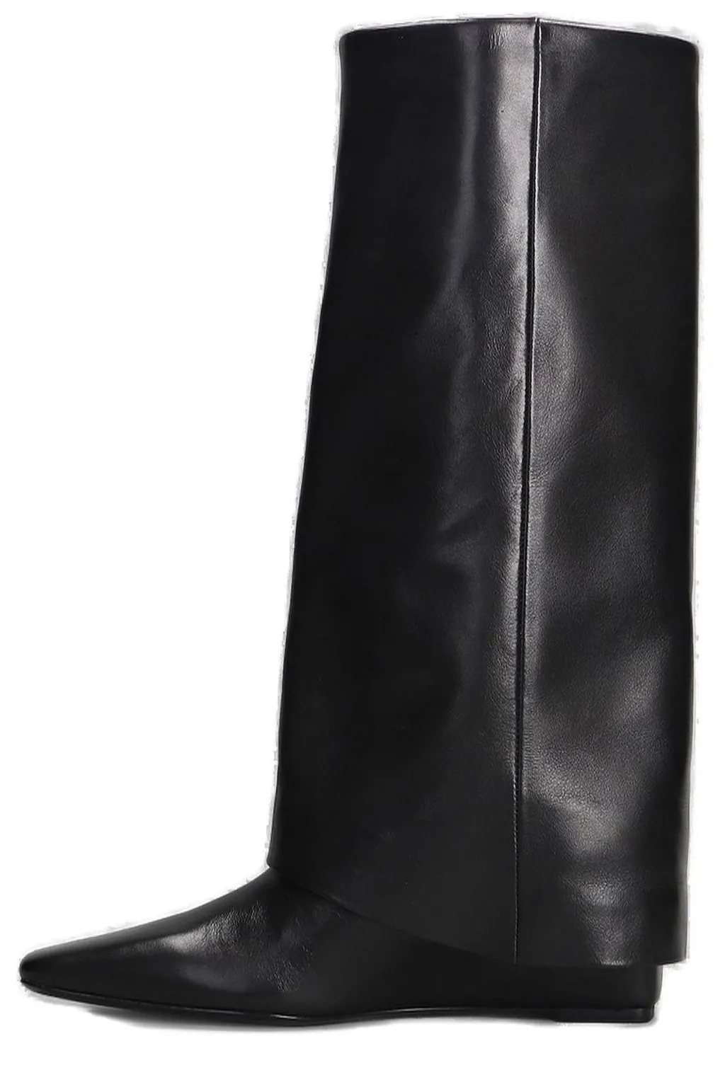 Knee-High Boots With Fringe