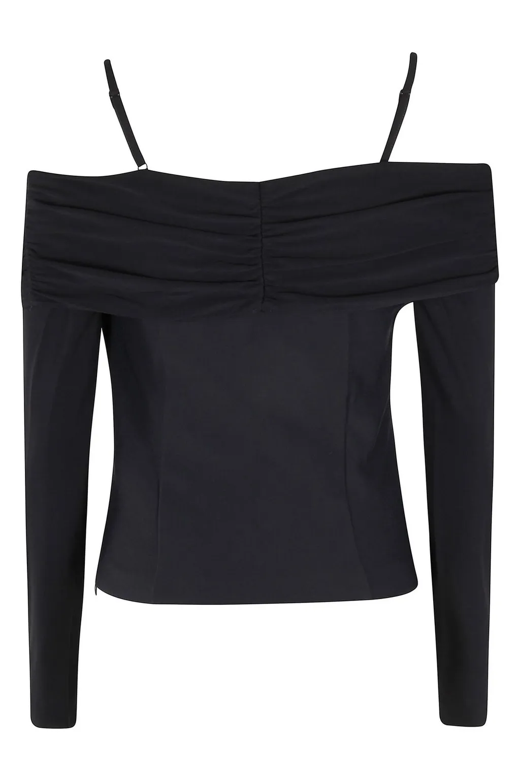 Off-The-Shoulder Draped Top