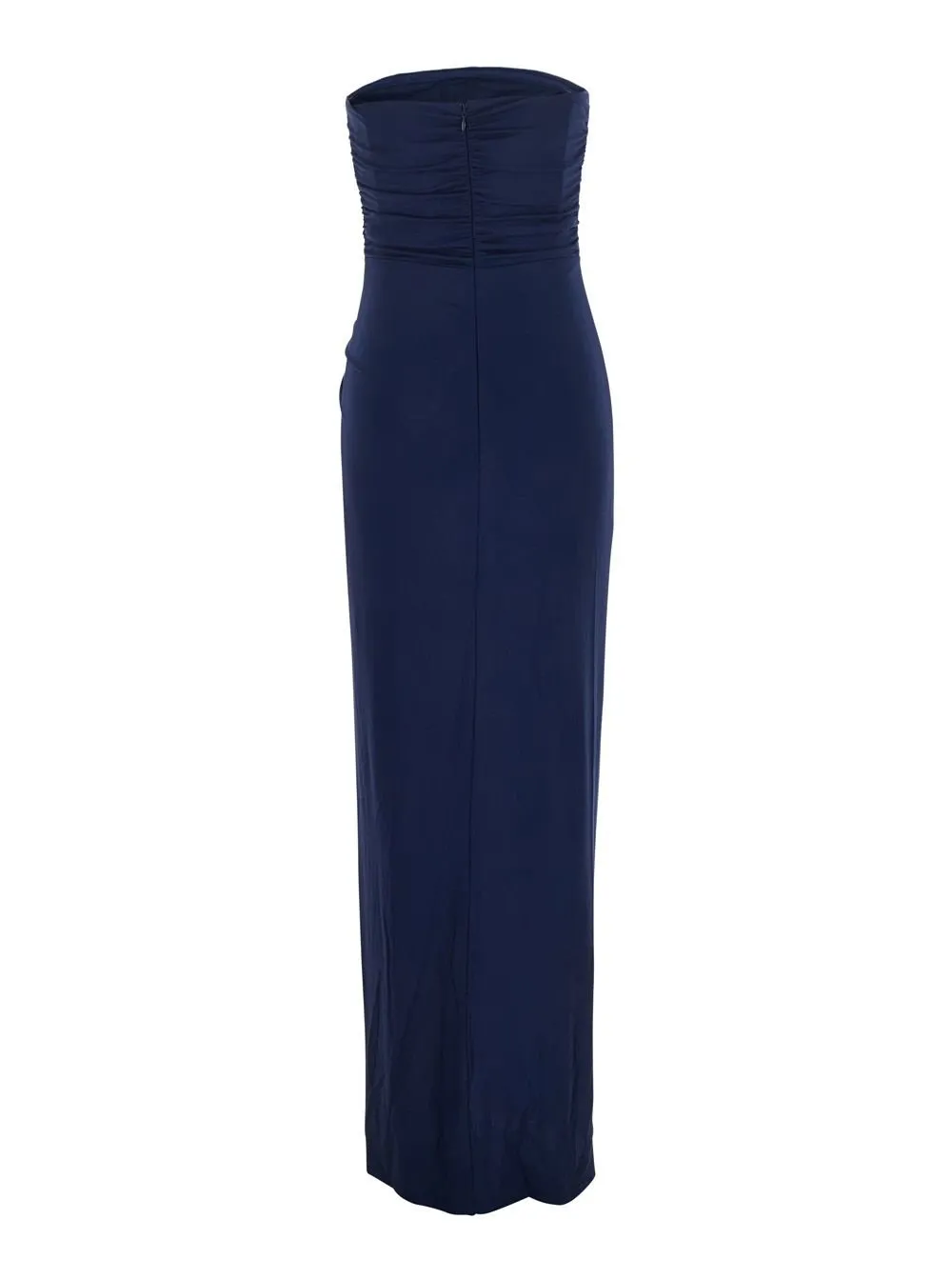 Strapless Gown With Draping