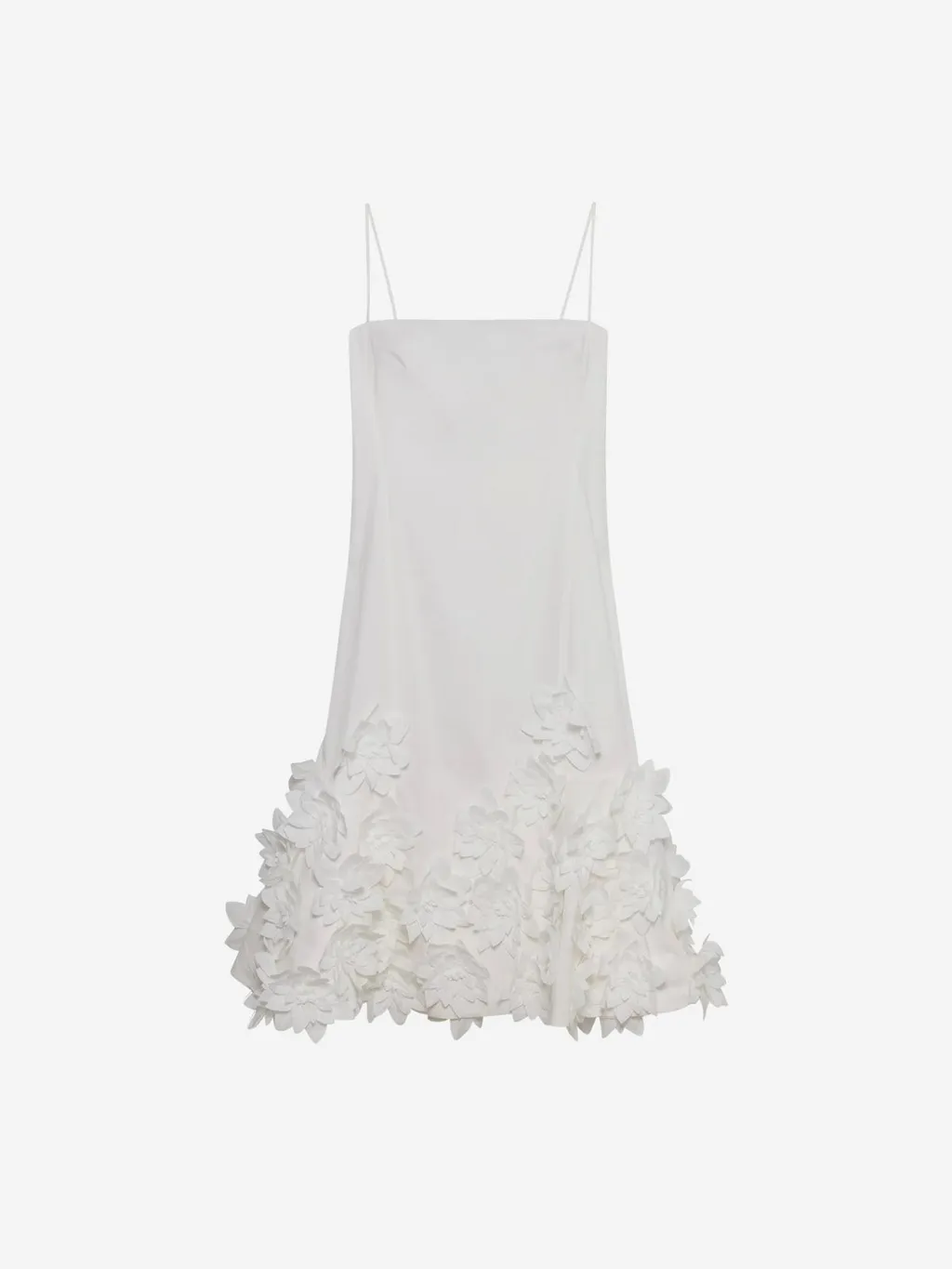 Midi Dress With Floral Appliqué